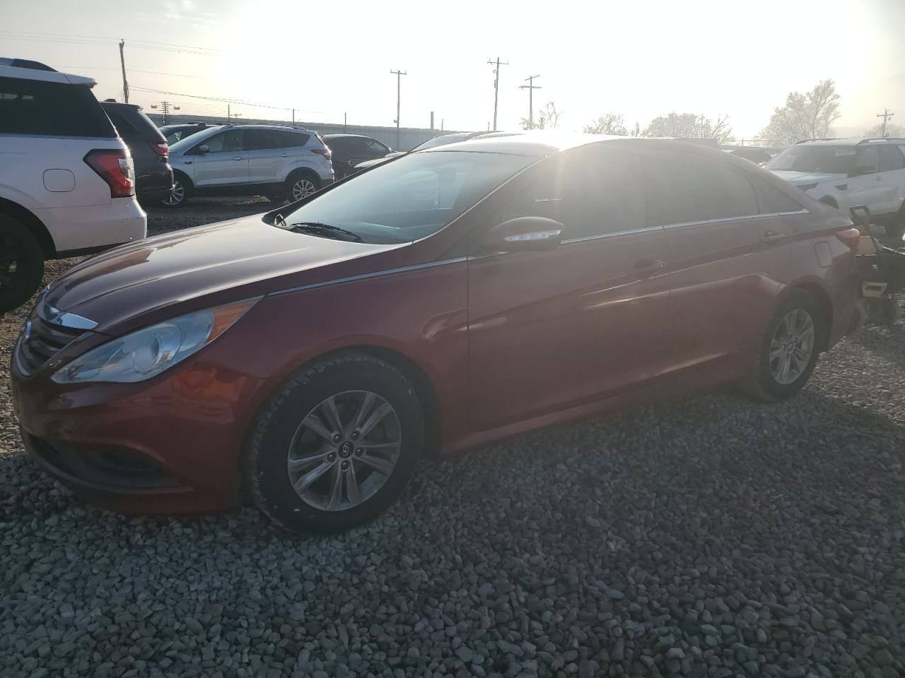 VIN 5NPEB4AC9EH867407 2014 HYUNDAI SONATA no.1