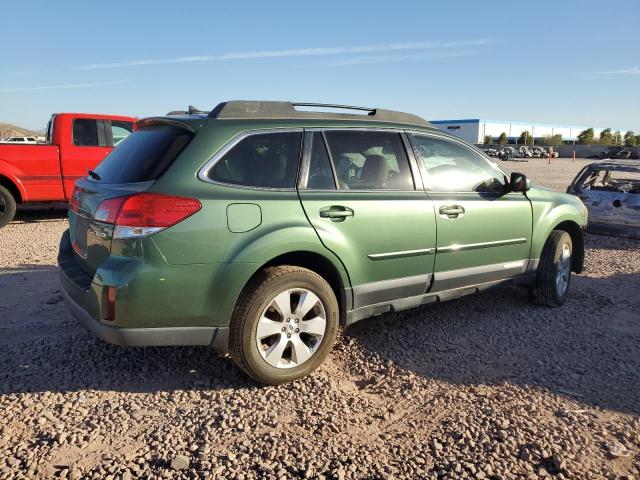  SUBARU OUTBACK 2012 Green