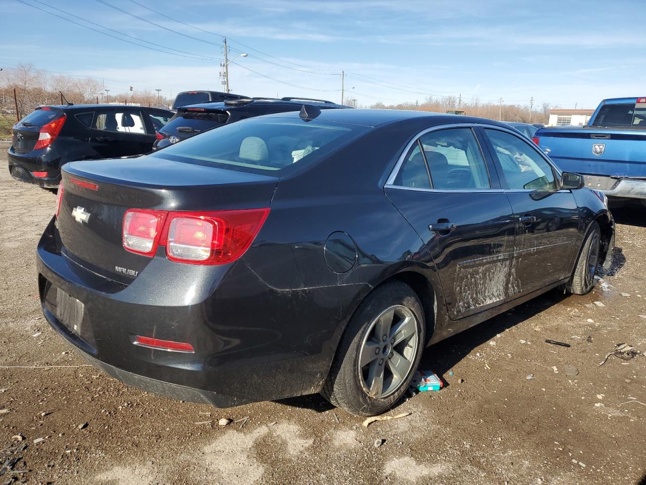 VIN 1G11B5SA3DF282342 2013 CHEVROLET MALIBU no.3