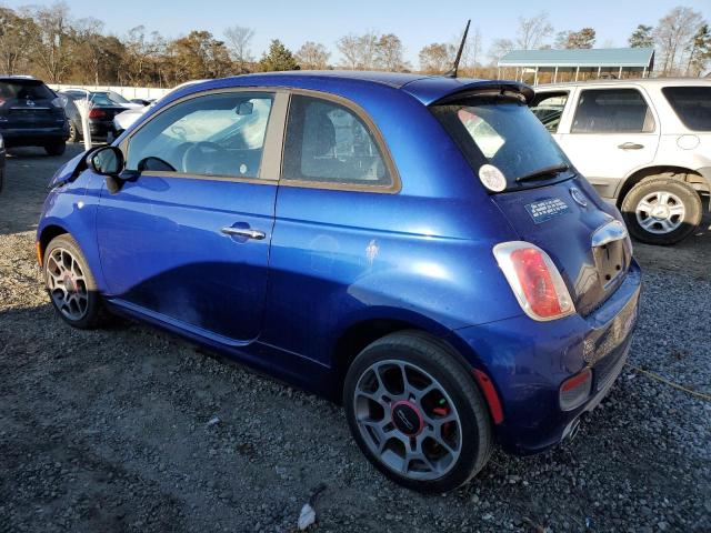  FIAT 500 2013 Синий