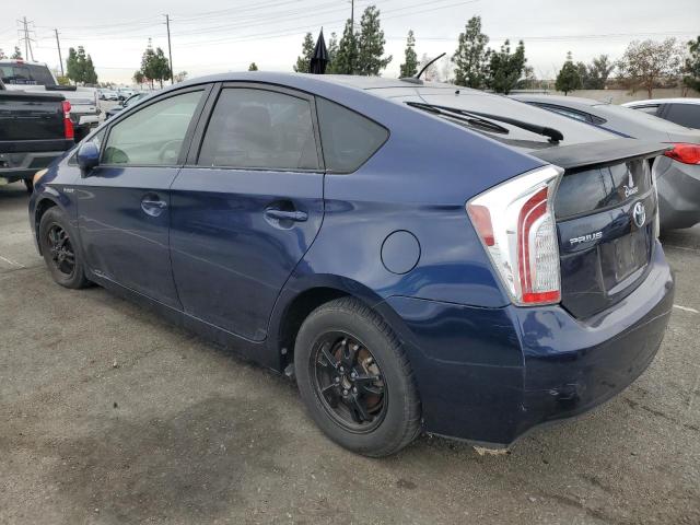  TOYOTA PRIUS 2012 Blue