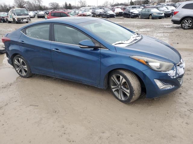  HYUNDAI ELANTRA 2014 Blue