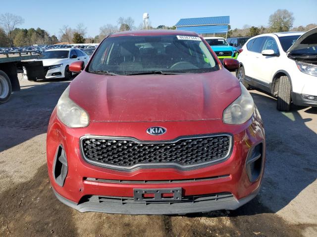  KIA SPORTAGE 2017 Бордовый