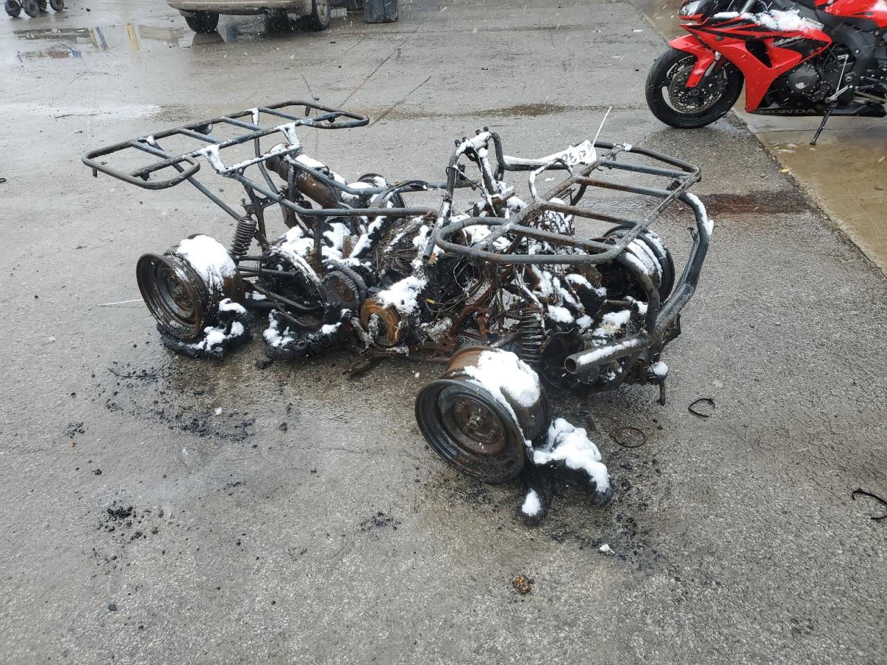 2021 Yamaha Yfm700 იყიდება Ellwood City-ში, PA - Burn
