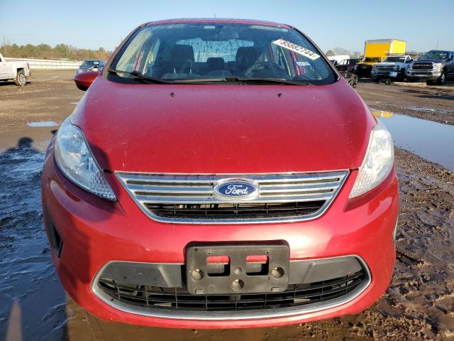  FORD FIESTA 2012 Red