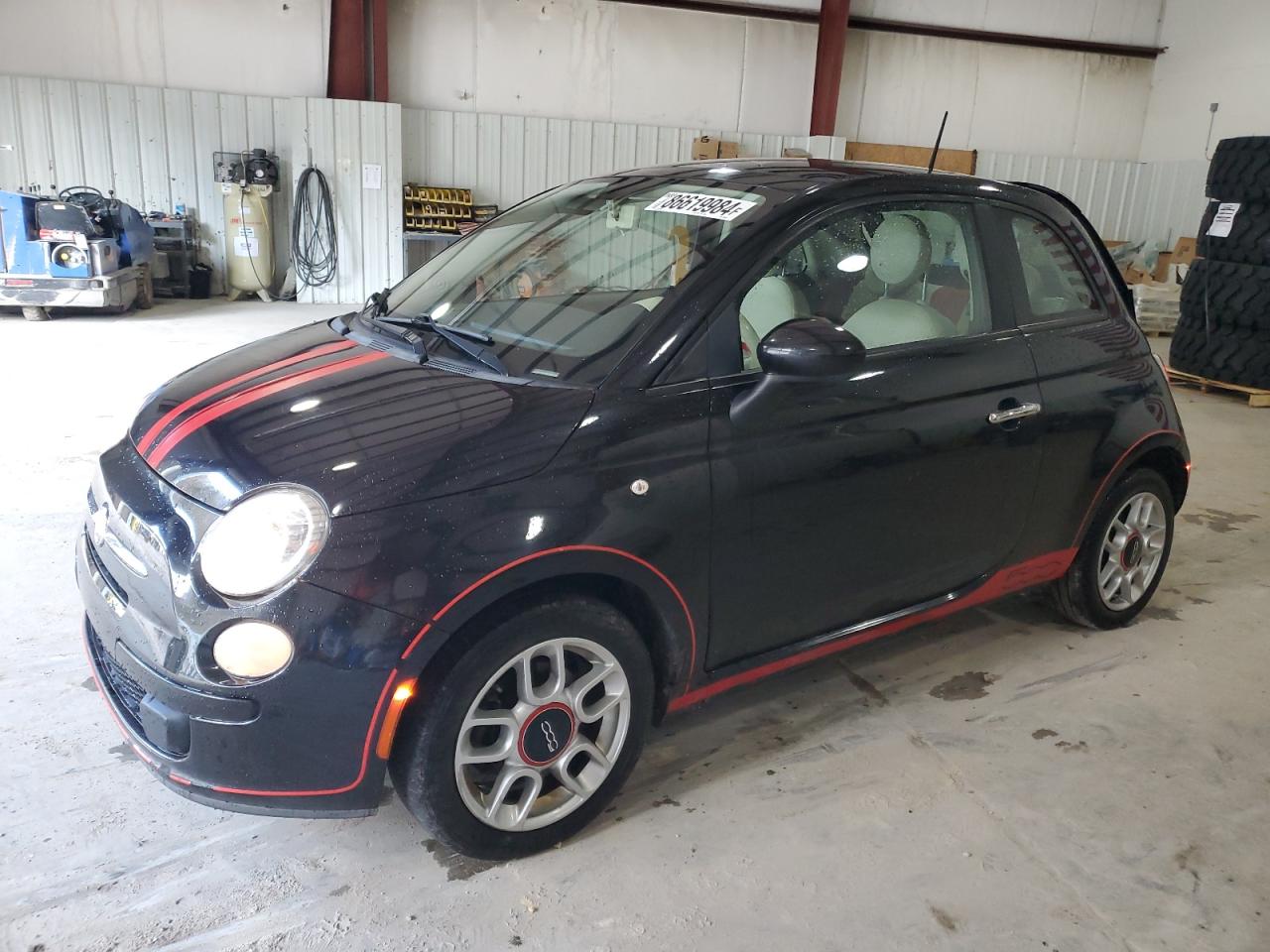 2012 Fiat 500 Pop VIN: 3C3CFFAR0CT280591 Lot: 86619984