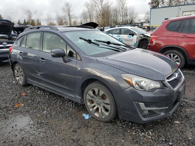 Кроссоверы SUBARU IMPREZA 2015 Серый