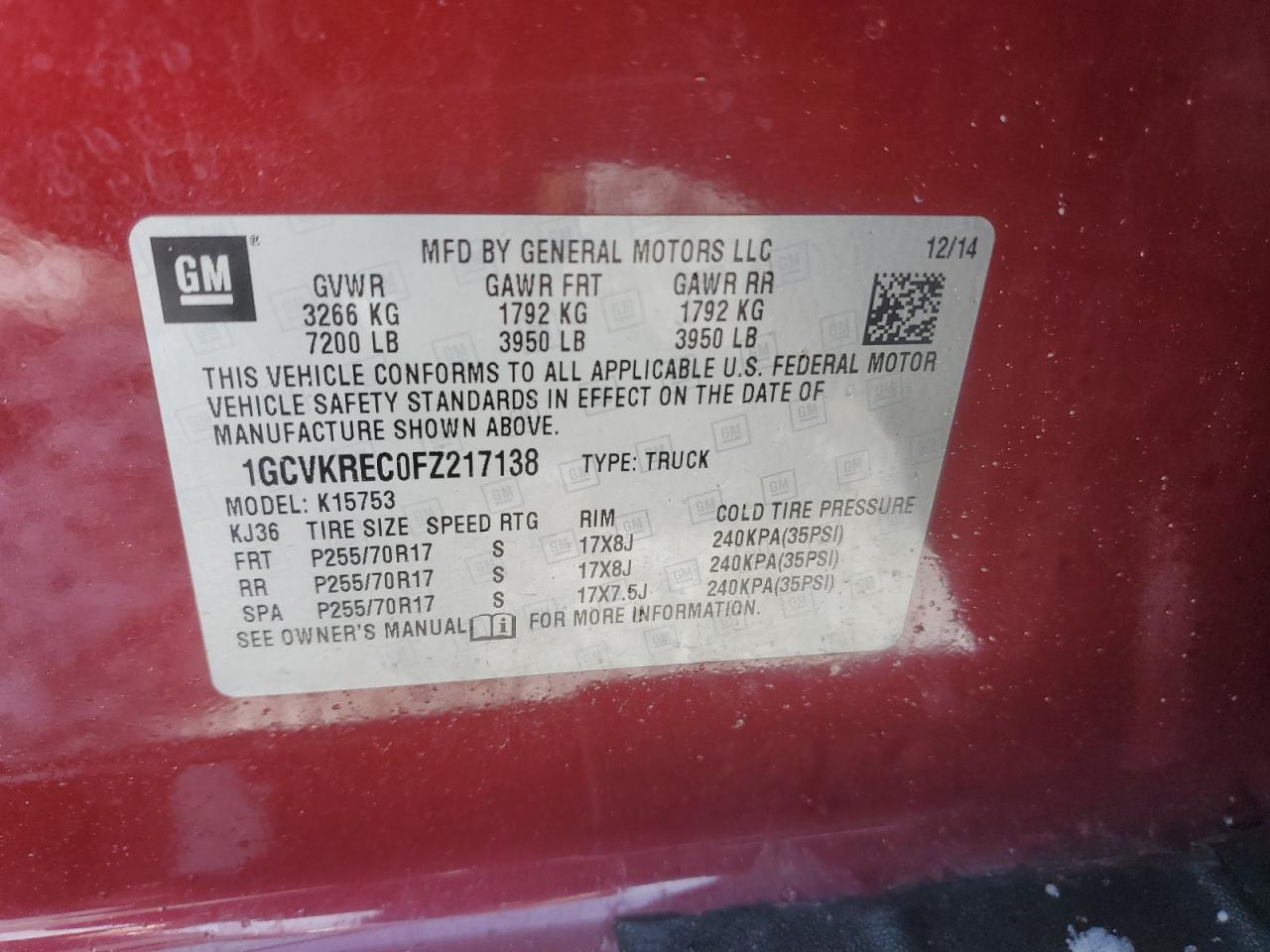 2015 Chevrolet Silverado - Image 14