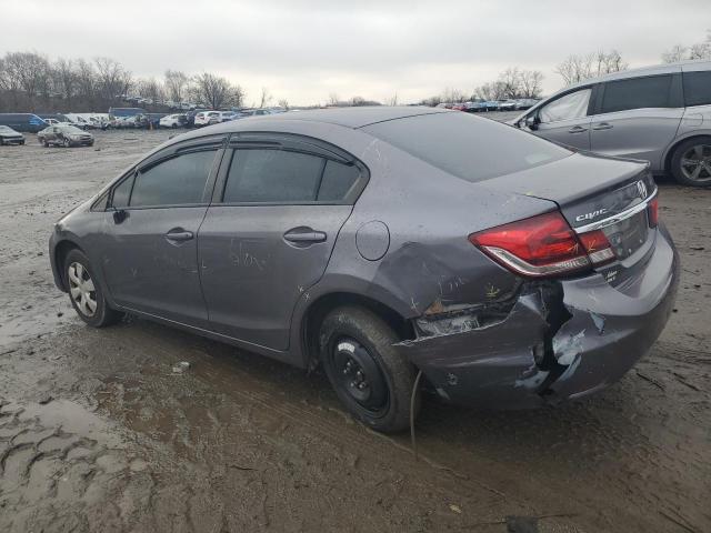 Sedans HONDA CIVIC 2014 Szary