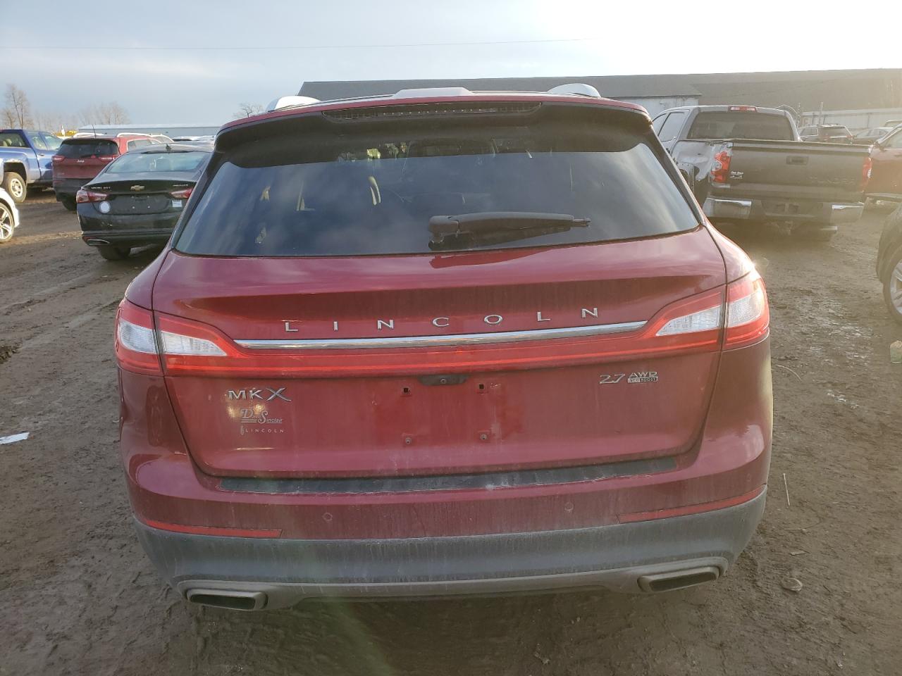 VIN 2LMTJ8LP7GBL38201 2016 LINCOLN MKX no.6