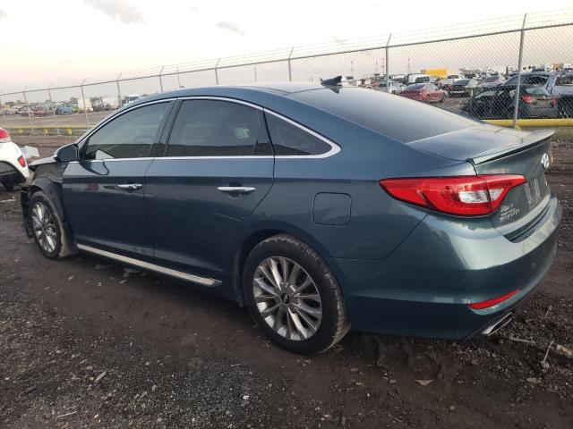  HYUNDAI SONATA 2015 Turquoise