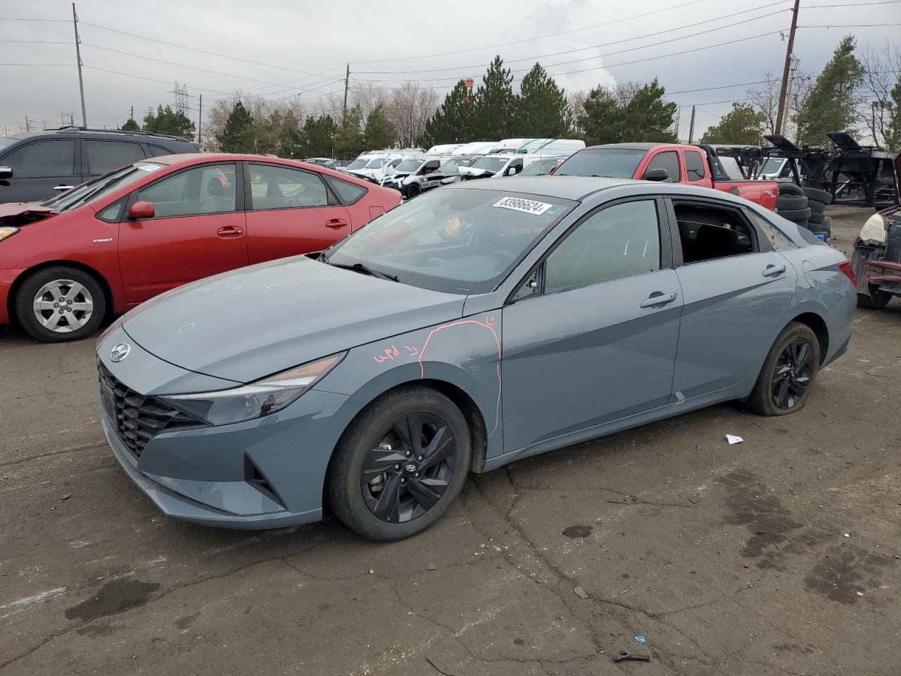 KMHLM4AG8MU103603 2021 HYUNDAI ELANTRA - Image 1