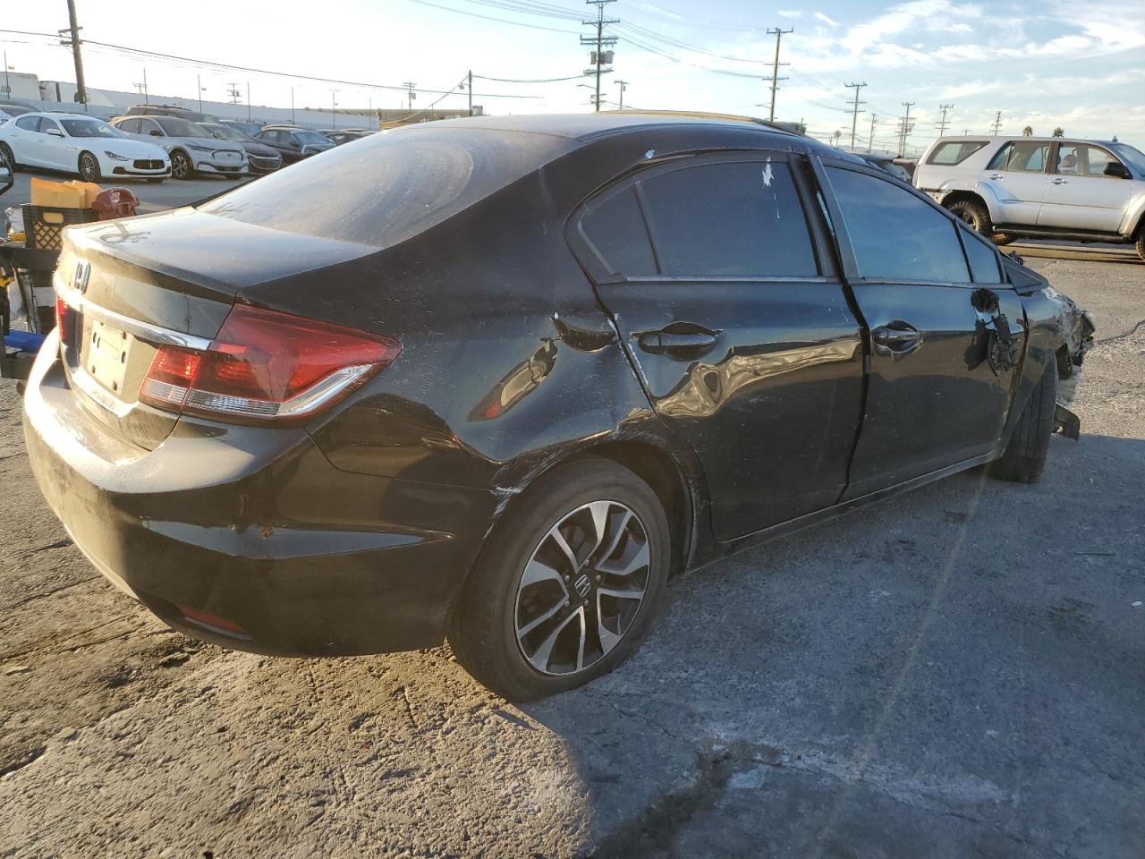 VIN 19XFB2F87DE069522 2013 HONDA CIVIC no.3