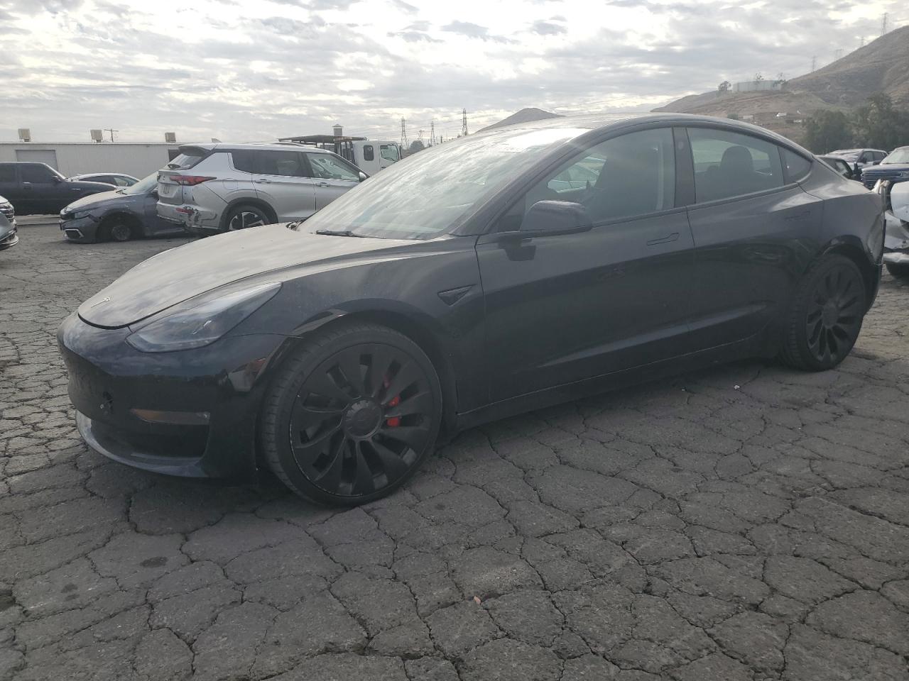 VIN 5YJ3E1EC0NF298758 2022 TESLA MODEL 3 no.1