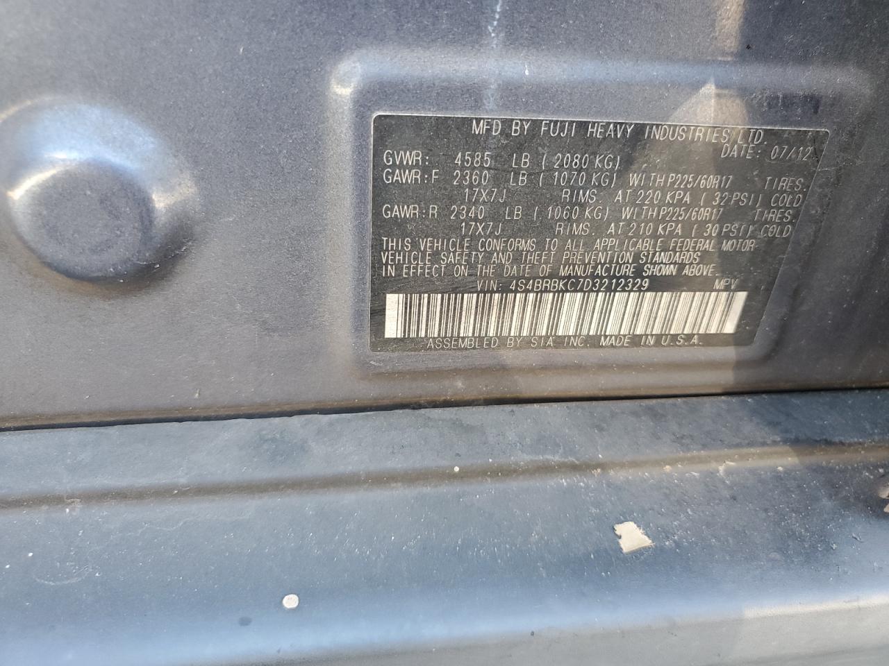 2013 Subaru Outback - Image 14