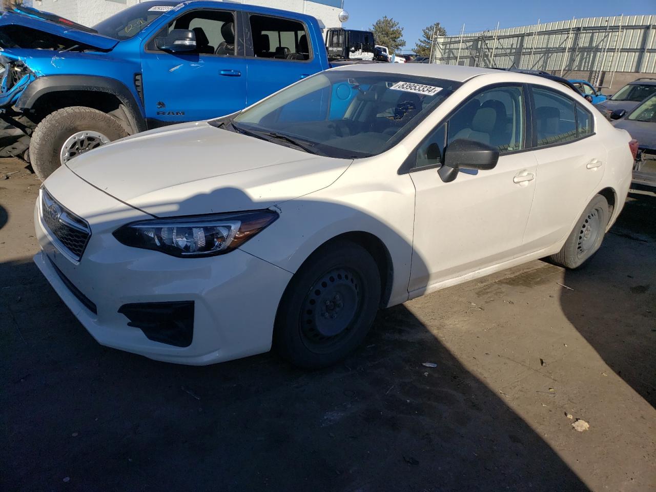 VIN 4S3GKAB63K3614896 2019 SUBARU IMPREZA no.1