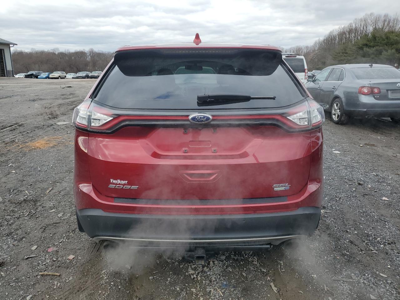 VIN 2FMTK4J97FBC22470 2015 FORD EDGE no.6