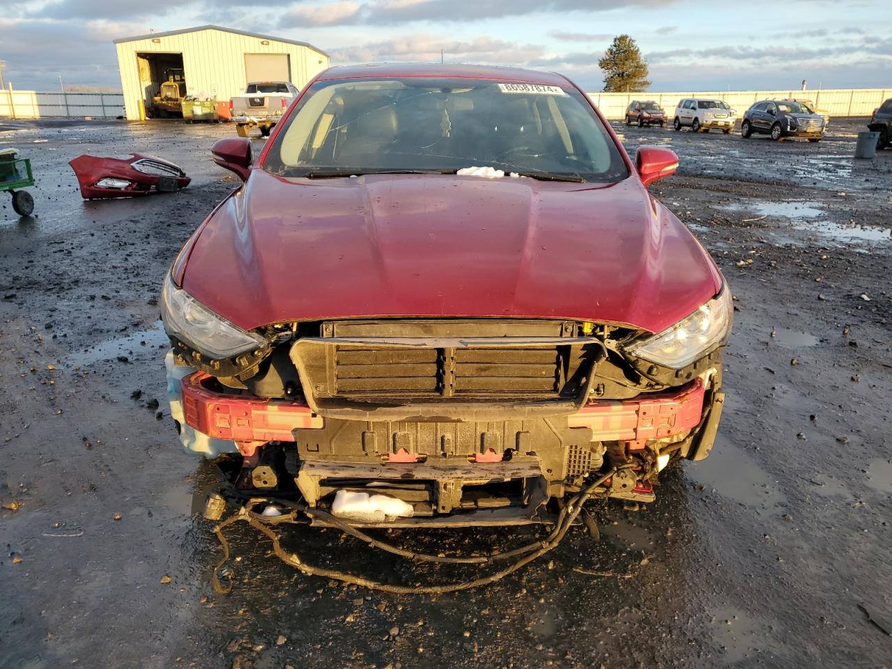 VIN 3FA6P0T92HR253290 2017 FORD FUSION no.5