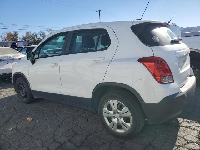  CHEVROLET TRAX 2015 White