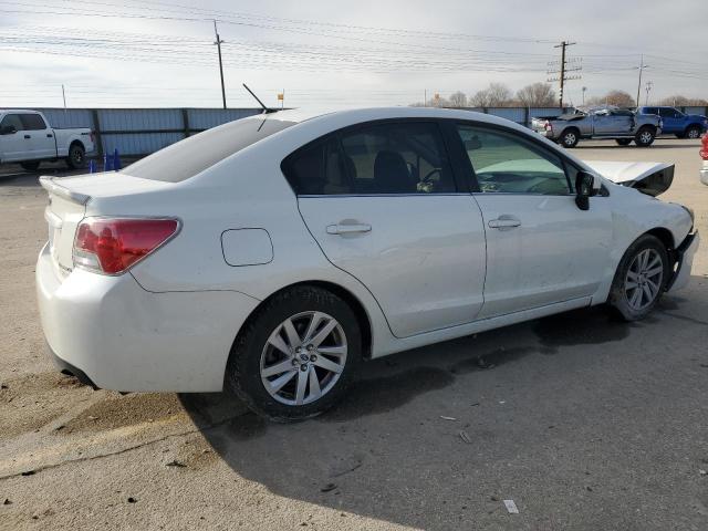 Sedans SUBARU IMPREZA 2016 Biały