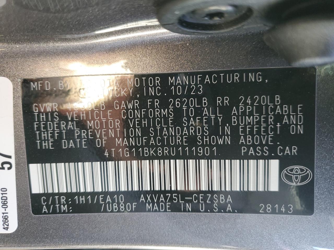 2024 Toyota Camry - Image 12