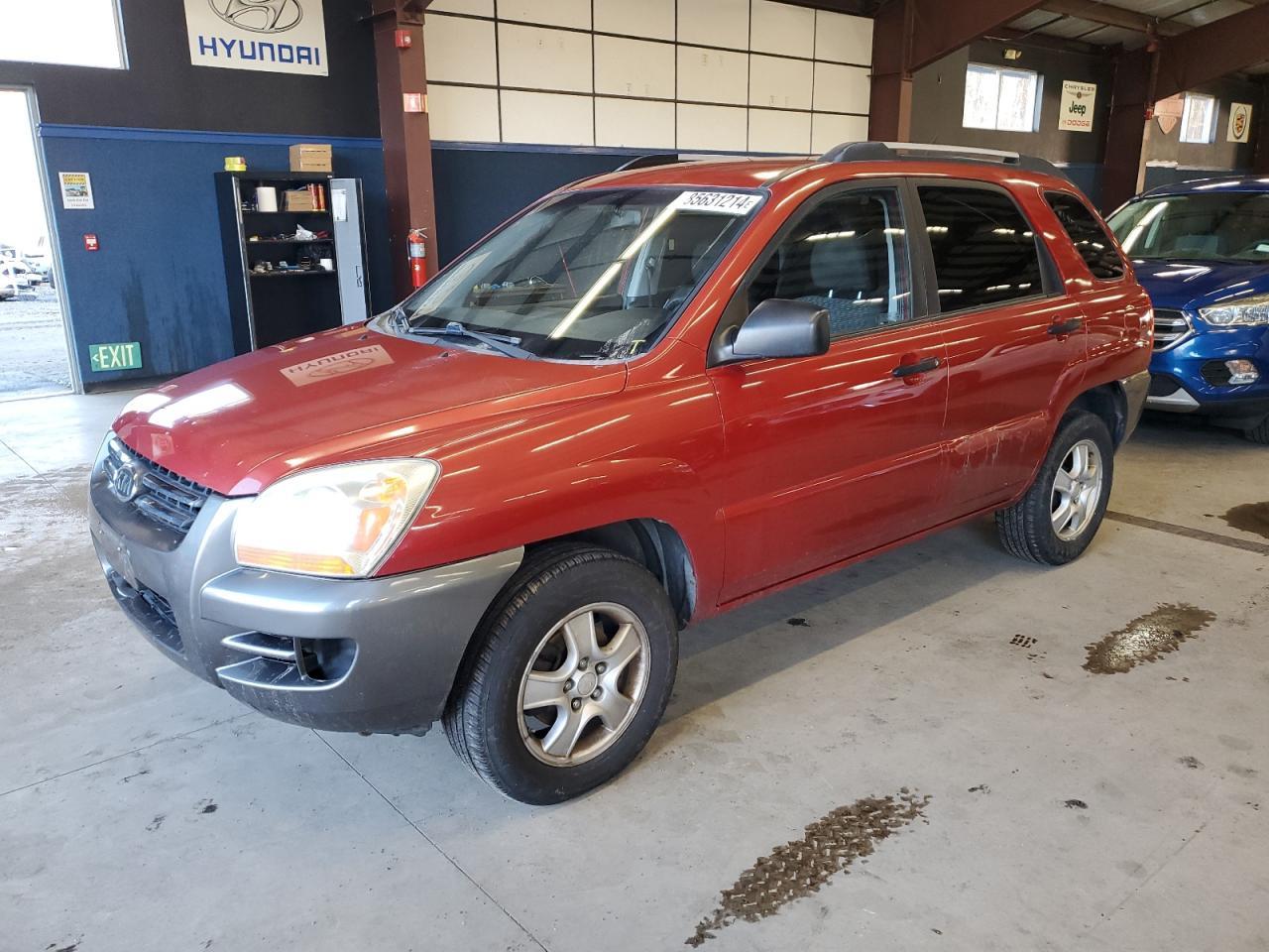 2008 Kia Sportage Lx იყიდება East Granby-ში, CT - Minor Dent/Scratches