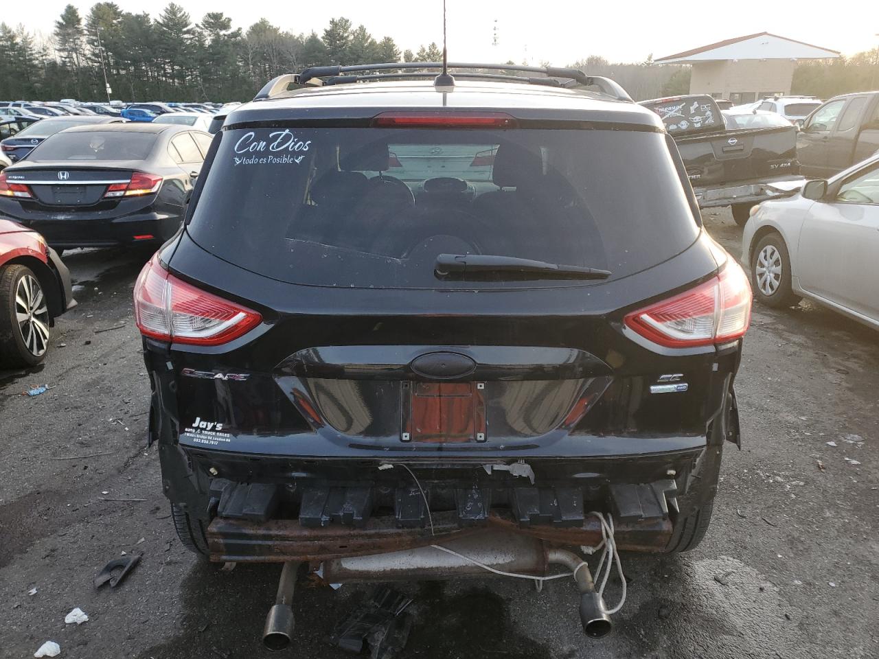 VIN 1FMCU9GX6DUB67787 2013 FORD ESCAPE no.6