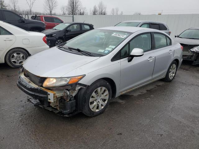  HONDA CIVIC 2012 Srebrny