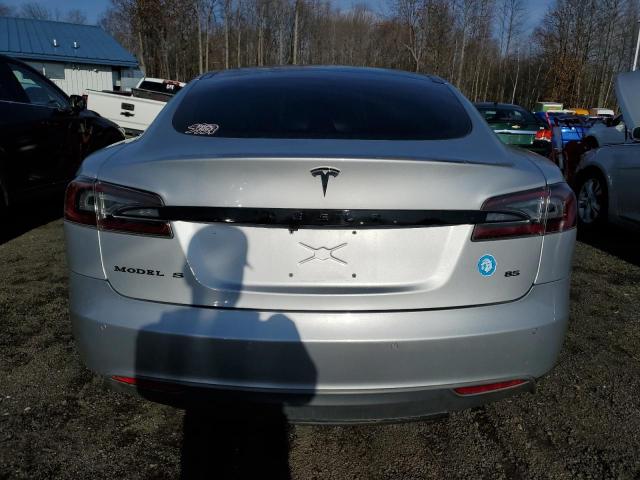 Hatchbacks TESLA MODEL S 2013 Srebrny