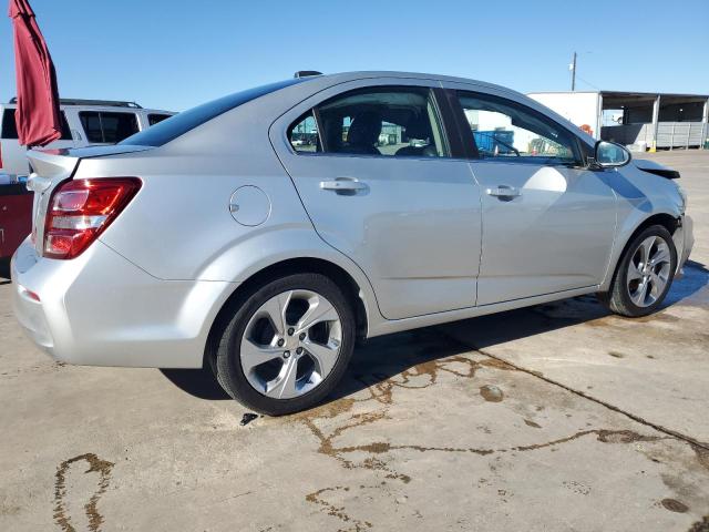  CHEVROLET SONIC 2017 Srebrny