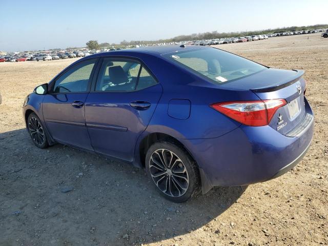 Sedans TOYOTA COROLLA 2016 Blue