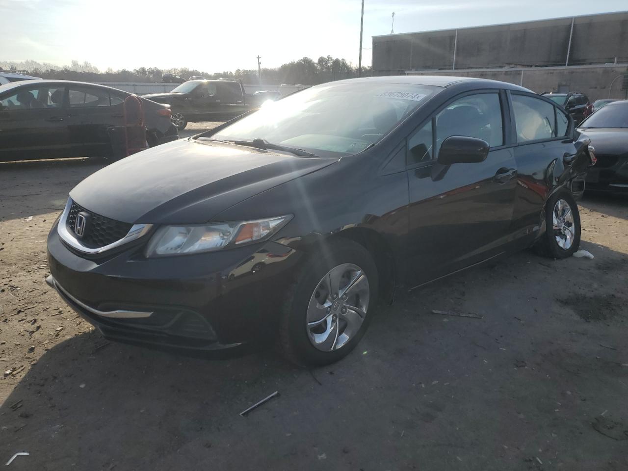 VIN 19XFB2F54FE225427 2015 HONDA CIVIC no.1