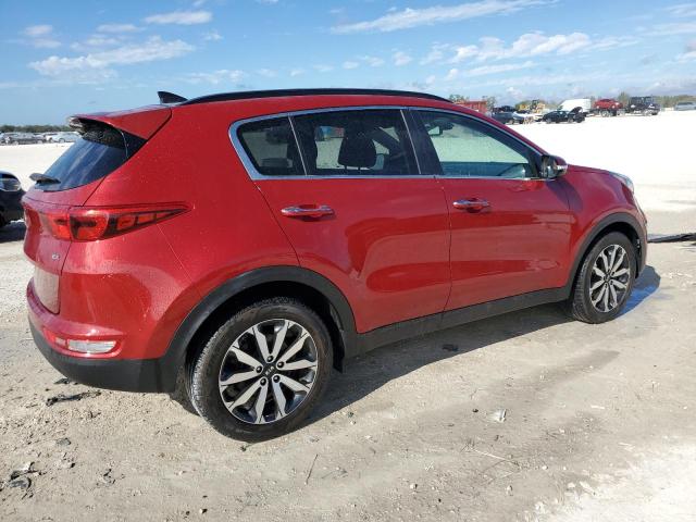  KIA SPORTAGE 2018 Красный