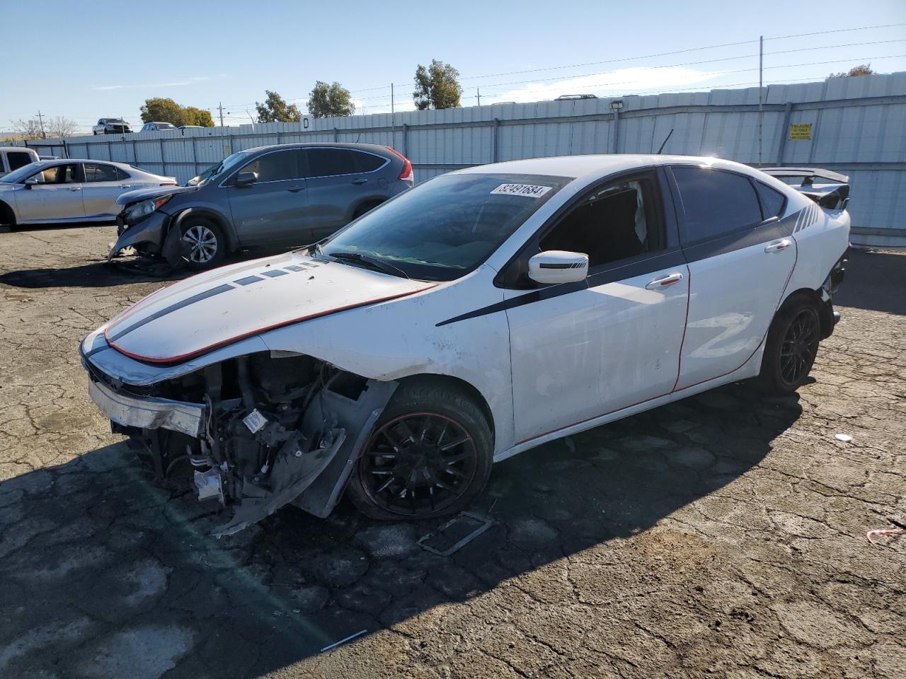 VIN 1C3CDFBB9GD507697 2016 DODGE DART no.1