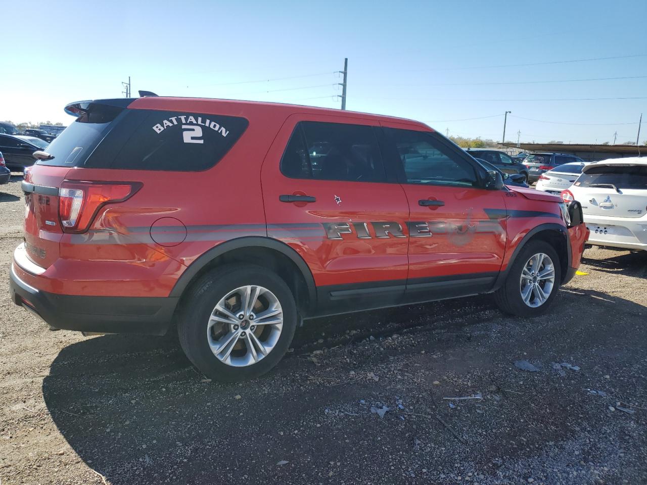 VIN 1FM5K8AR4KGA94157 2019 FORD EXPLORER no.3