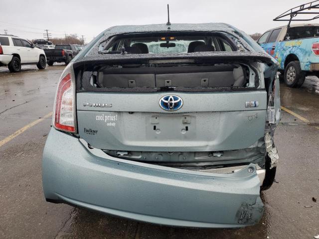  TOYOTA PRIUS 2015 Turquoise