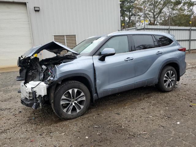  TOYOTA HIGHLANDER 2021 Синий