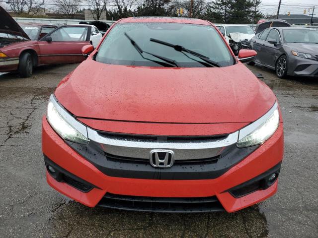  HONDA CIVIC 2017 Czerwony