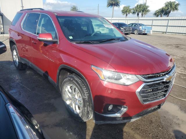  CHEVROLET TRAVERSE 2021 Red