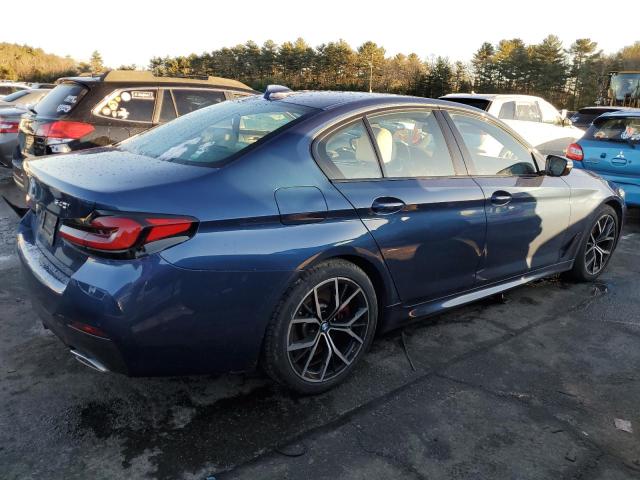  BMW 5 SERIES 2021 Blue