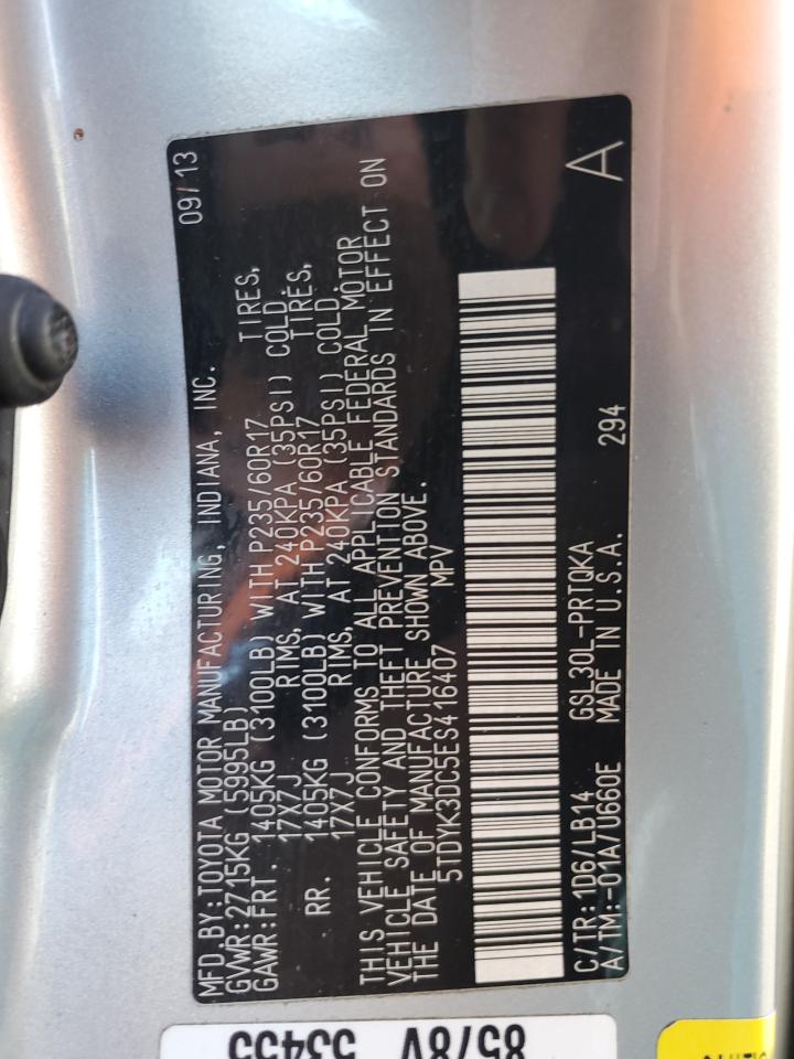 2014 Toyota Sienna - Image 13
