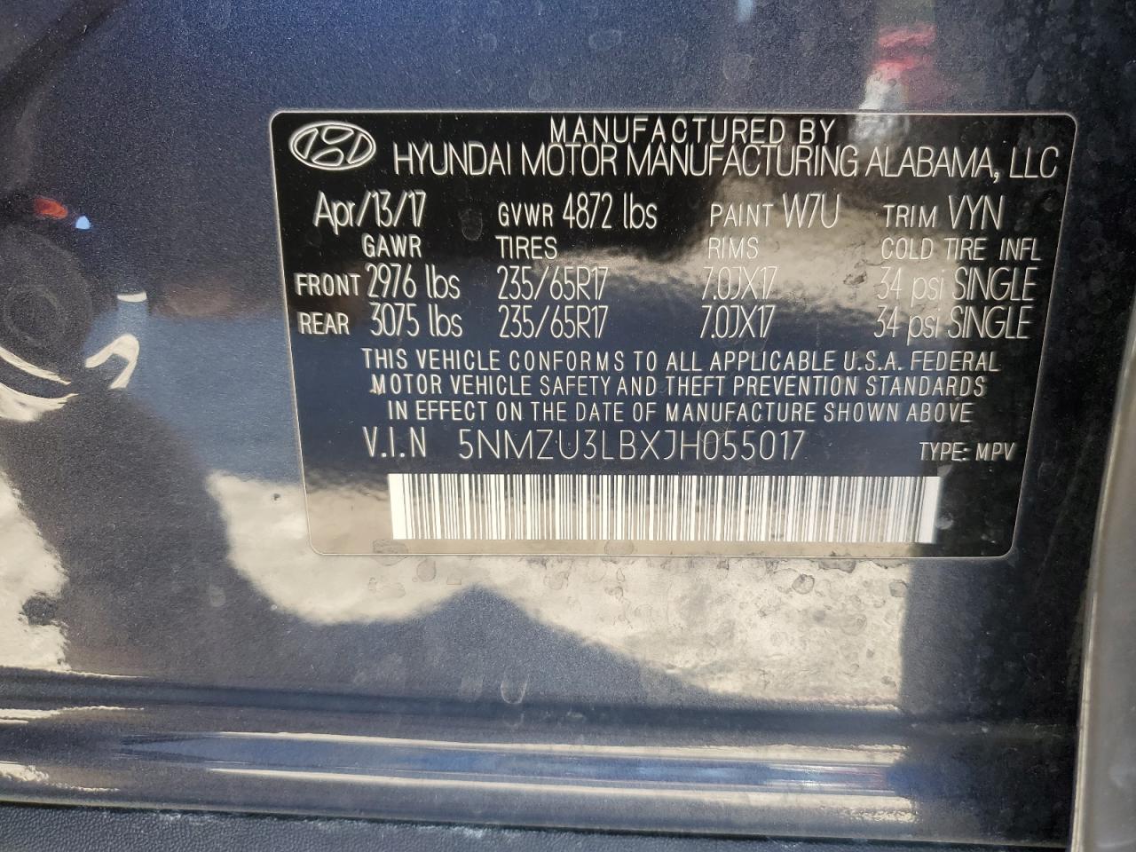 2018 Hyundai Santa Fe - Image 13