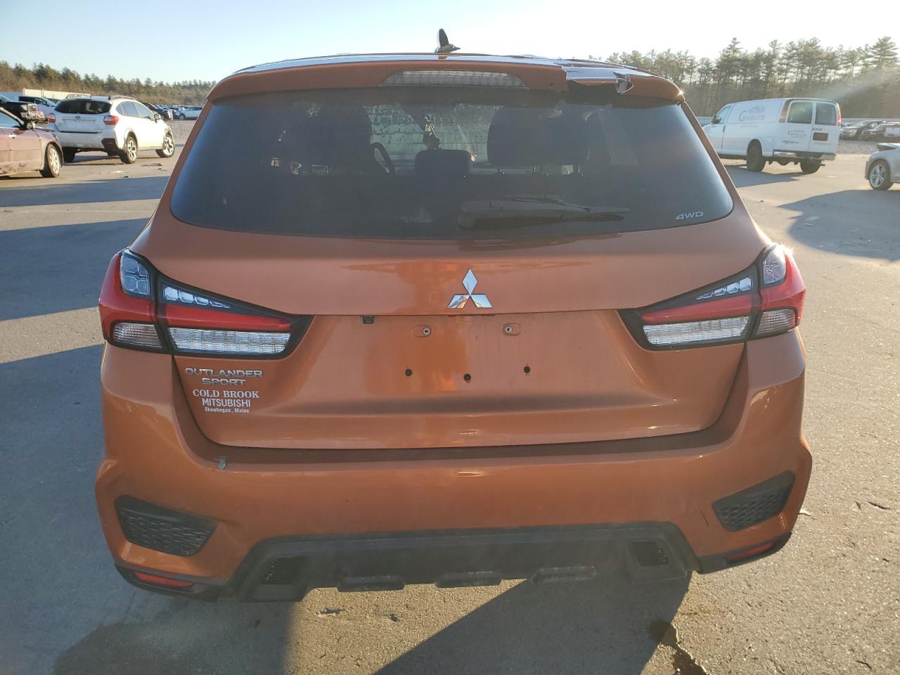 2021 Mitsubishi Outlander Sport Es VIN: JA4ARUAU3MU002000 Lot: 84545124