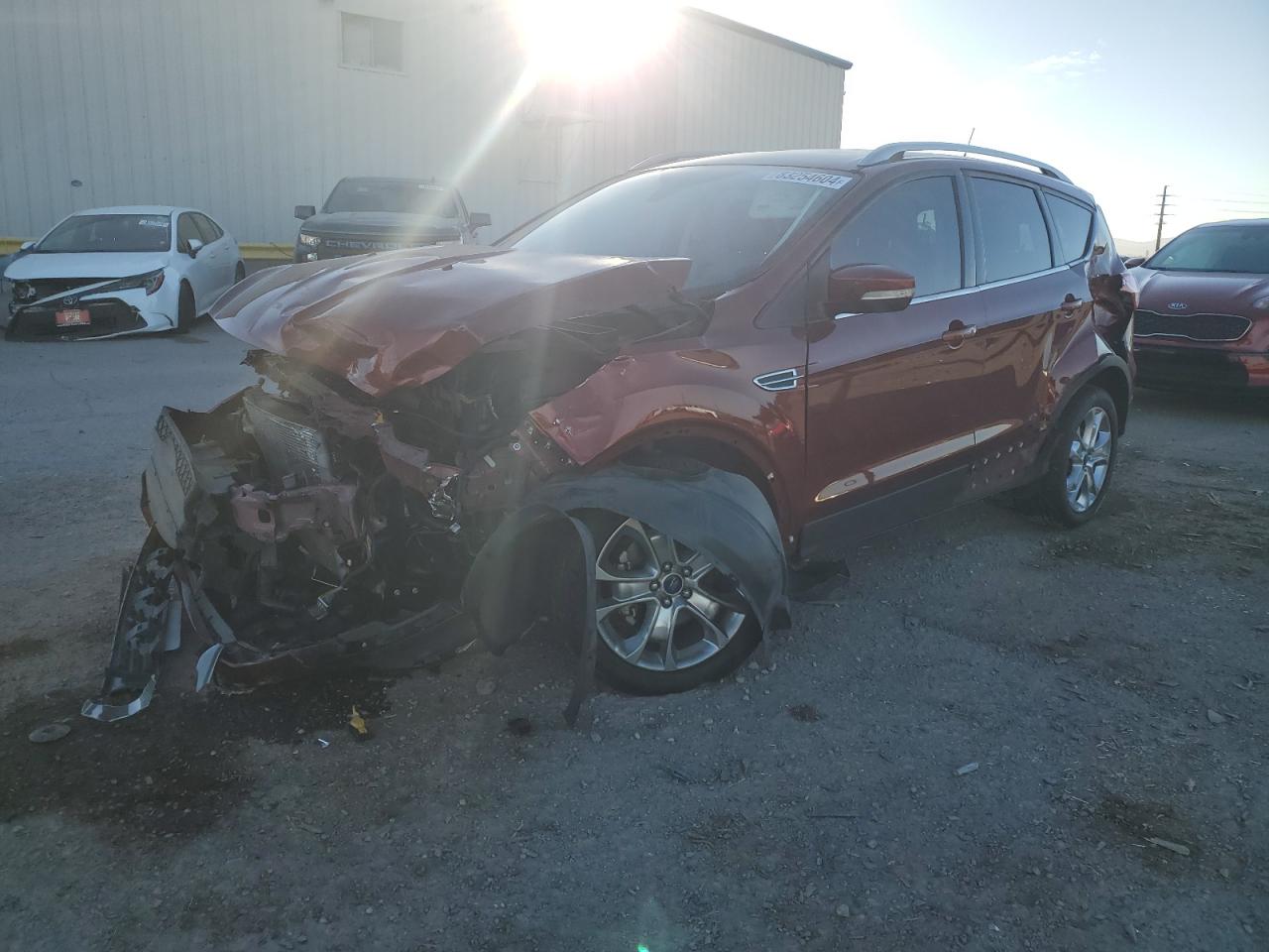 VIN 1FMCU0JX4EUC30732 2014 FORD ESCAPE no.1