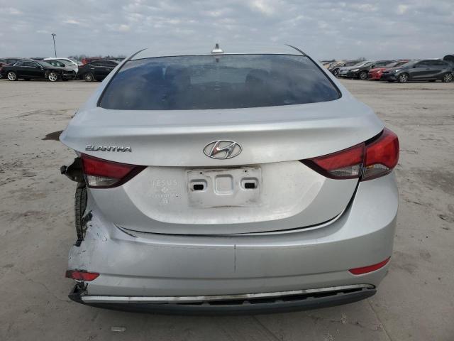  HYUNDAI ELANTRA 2016 Silver