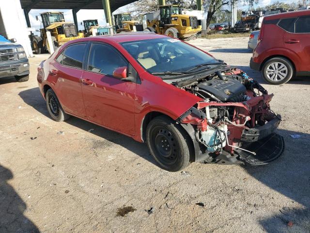  TOYOTA COROLLA 2014 Red