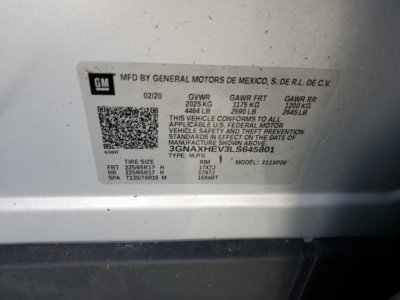2020 Chevrolet Equinox - Image 14