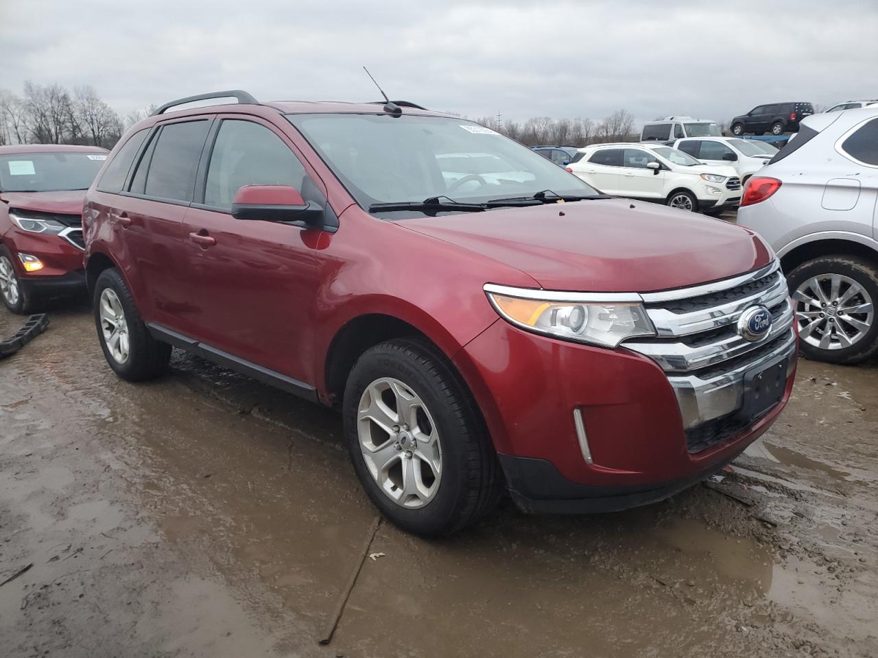 VIN 2FMDK4JC8EBB56817 2014 FORD EDGE no.4