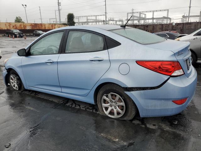  HYUNDAI ACCENT 2013 Бірюзовий