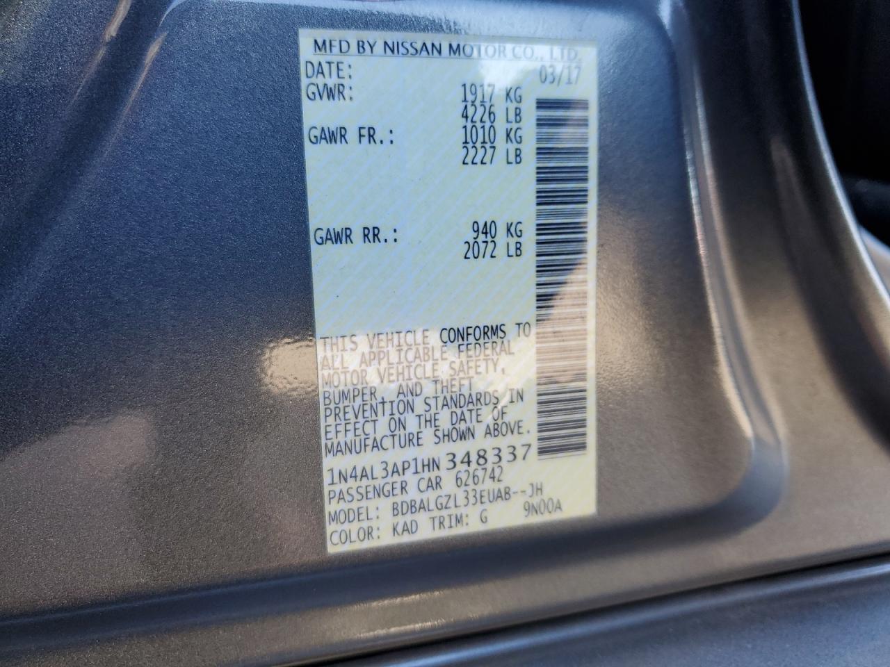 2017 Nissan Altima - Image 12